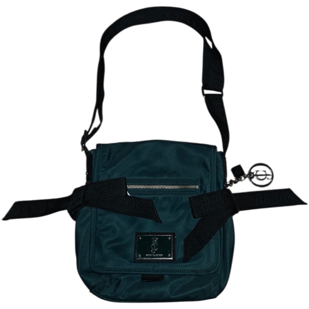 Y2K Juicy Couture Block Color Nylon Crossbody Purse